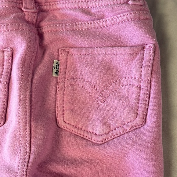 Levi's  - pink pull on leggings/jeggings. Size 18 months - Picture 4 of 5